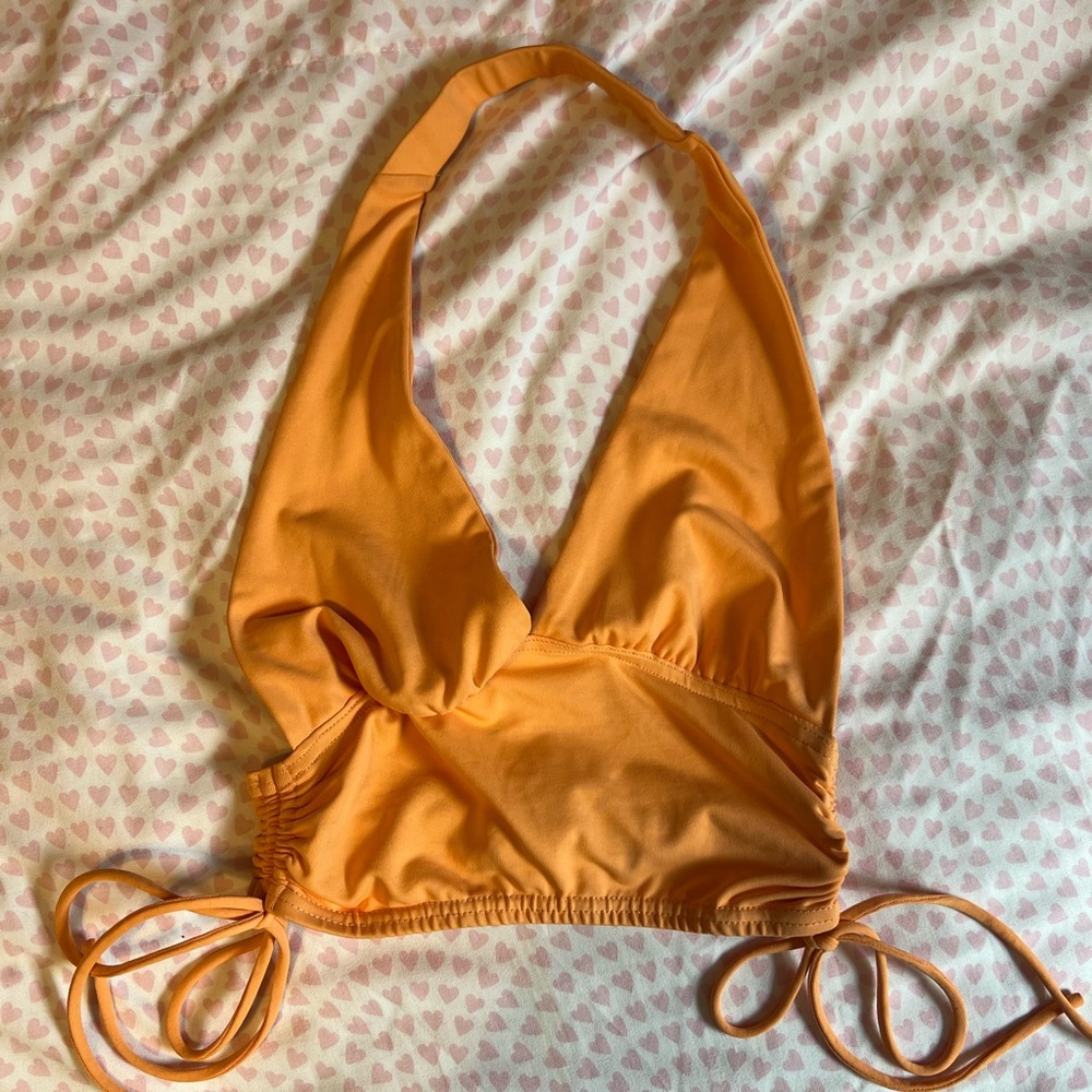 Princess Polly Orange Halter Top